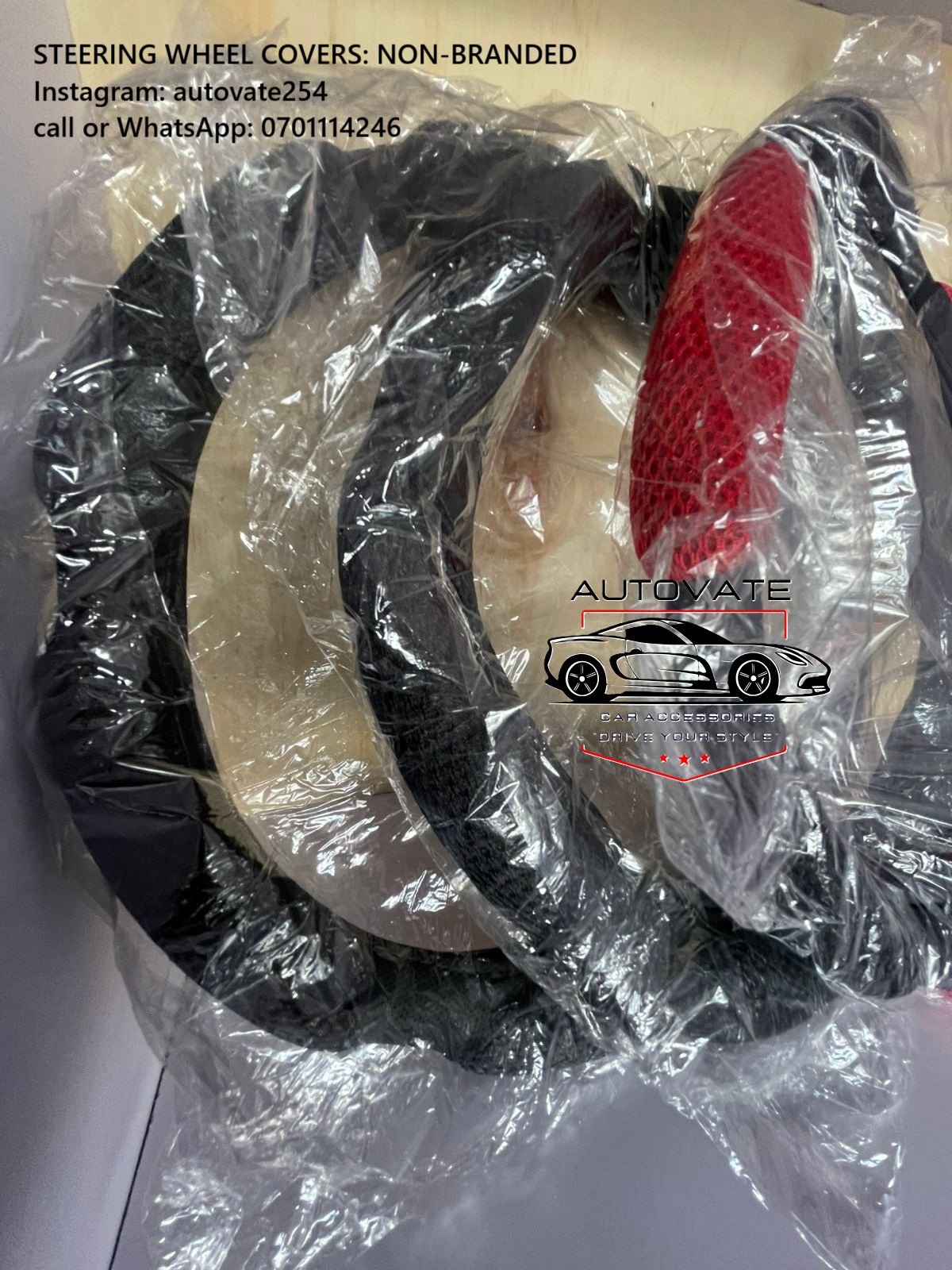 Non-Branded Steering Wheel Covers